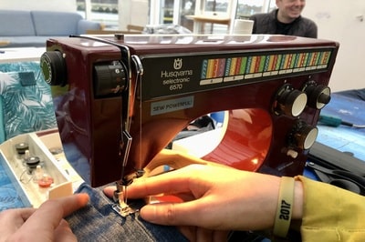 Sewing machine at RCO